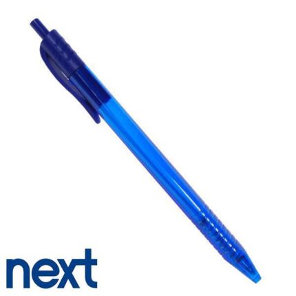 Στυλό διαρκείας με κλιπ μπλε 1