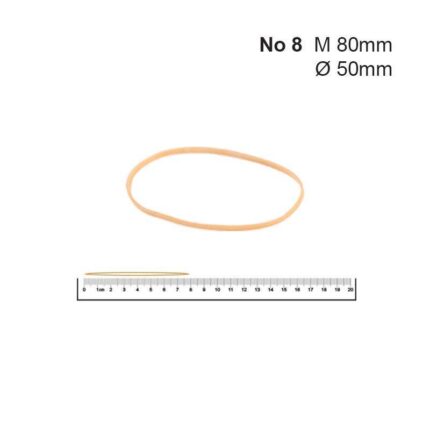 Λάστιχα Νο 8 50 Øx1.4x1.4χιλ. (100gr)